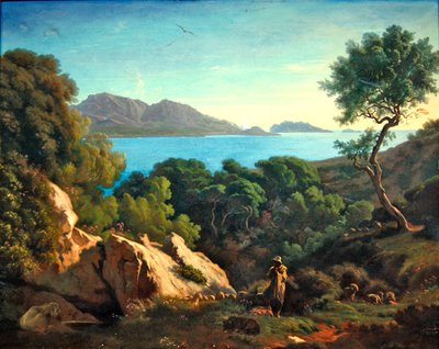 Near Marseille by Paul Jean Flandrin